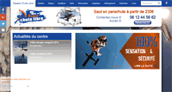 Desktop Screenshot of parachute-gironde.fr